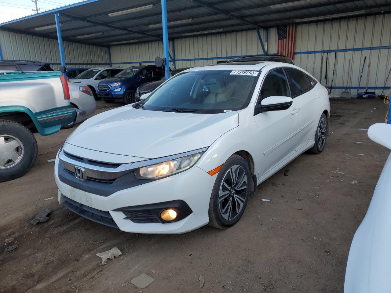 Image 1 of 2016 HONDA CIVIC EXL 2016 with VIN 19XFC1F7XGE003422