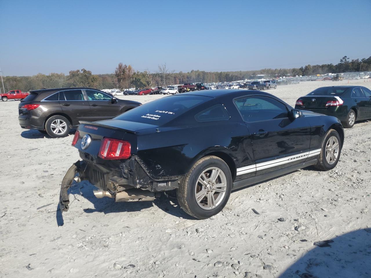Image 3 of 2012 FORD MUSTANG  2012 with VIN 1ZVBP8AMXC5209187