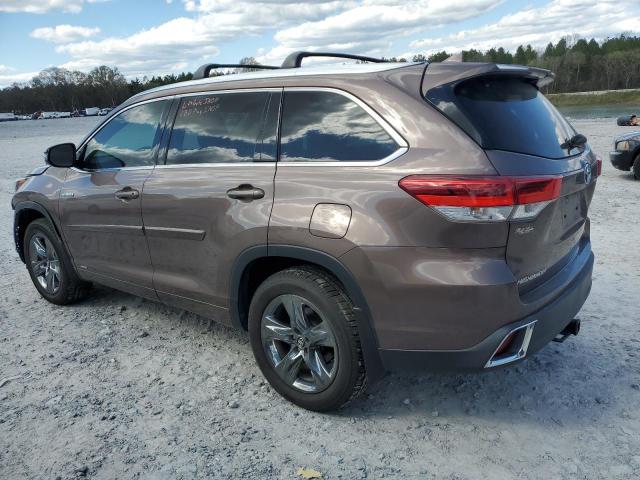 Image 2 of 2017 TOYOTA HIGHLANDER HYBRID LIMITED 2017 with VIN 5TDDGRFH5HS028772