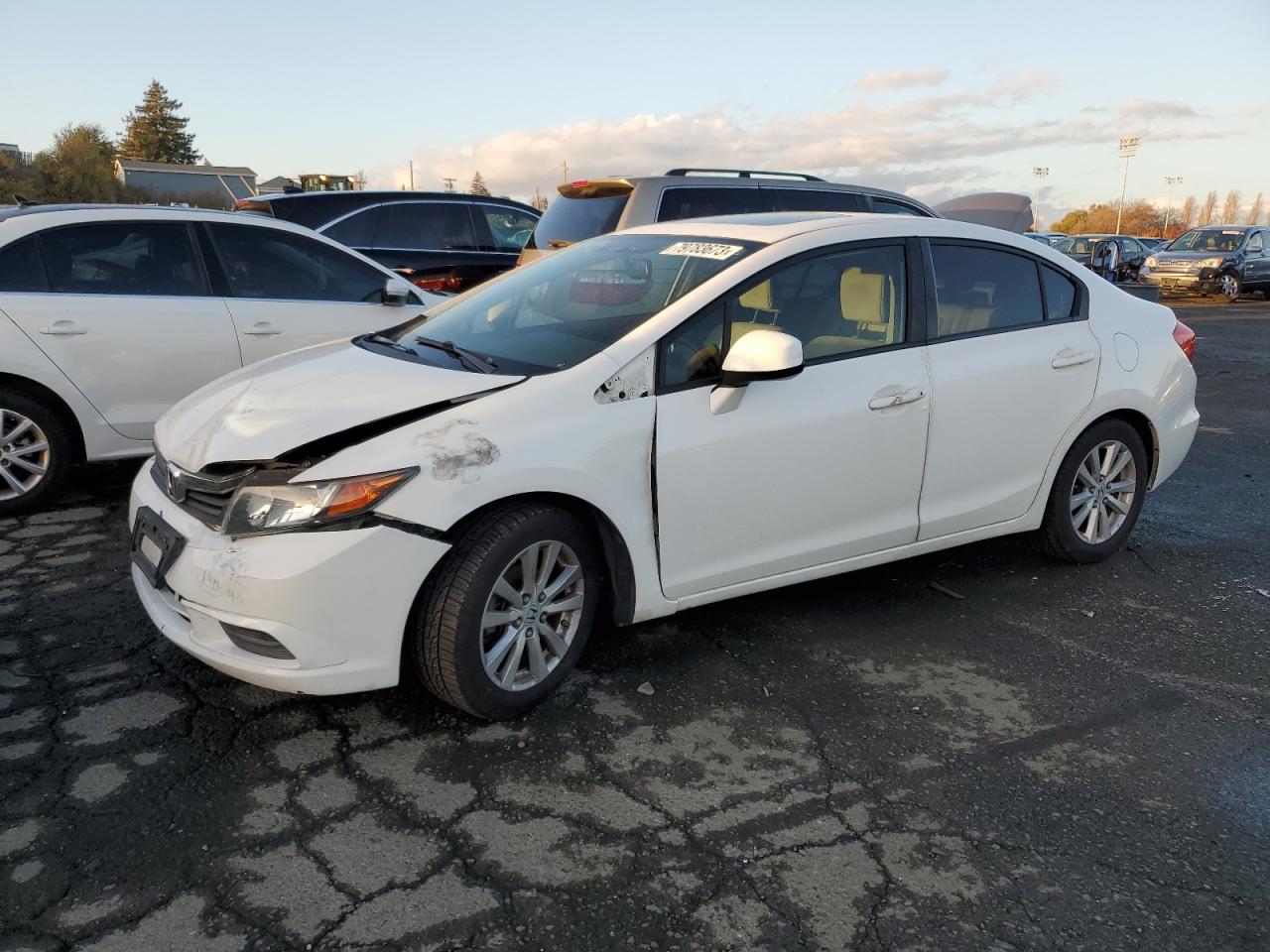 Изображение 1 2012 HONDA CIVIC EX 2012 с VIN JHMFB2F82CS003728