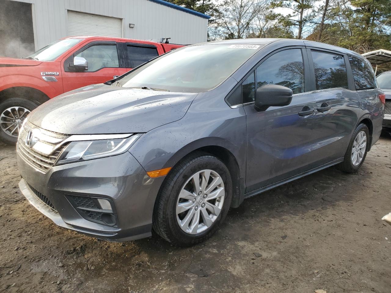 Image 1 of 2020 HONDA ODYSSEY LX 2020 with VIN 5FNRL6H28LB062310
