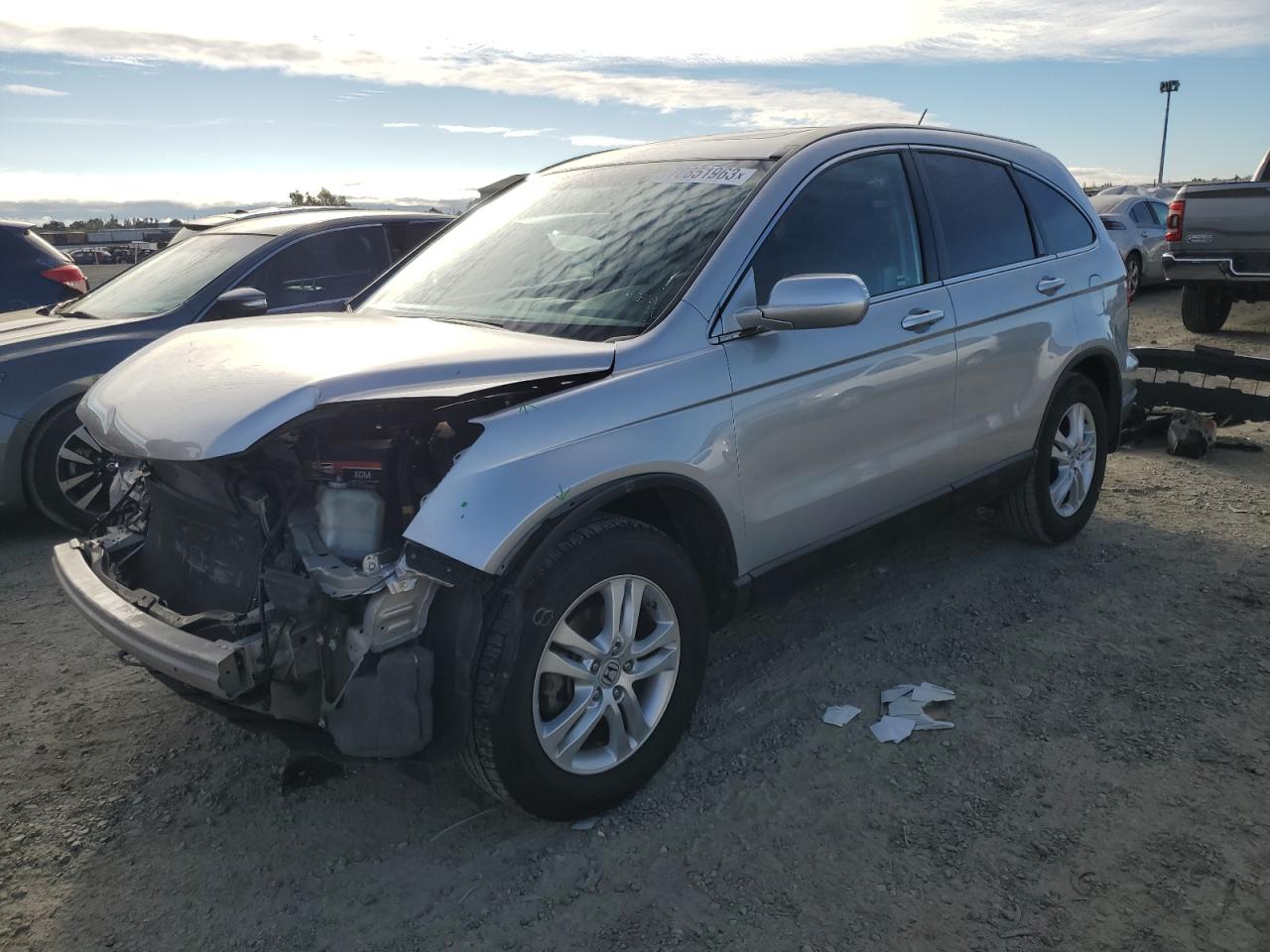 Изображение 1 2011 HONDA CR-V EXL 2011 с VIN 5J6RE3H70BL032857