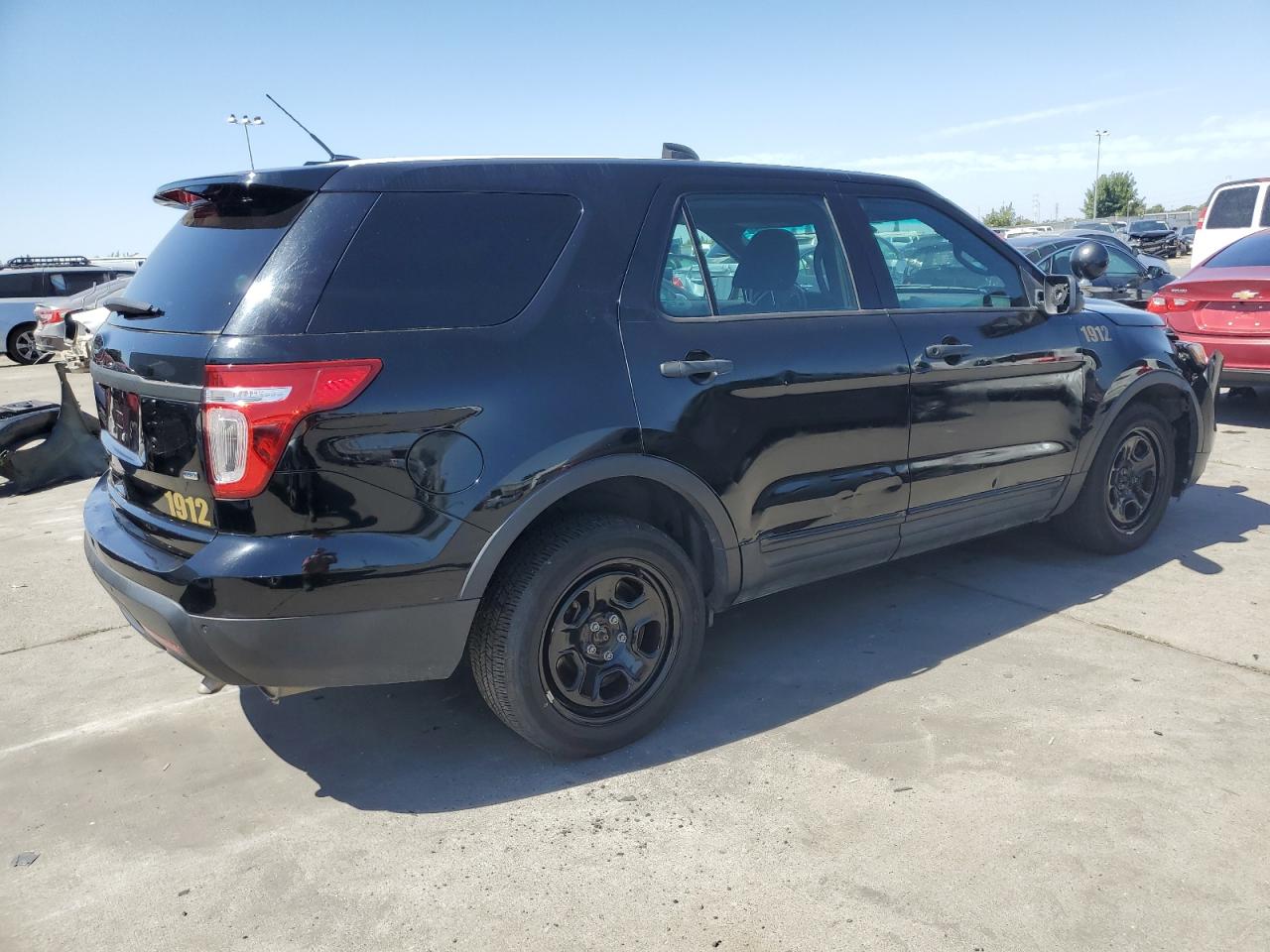 Image 3 of Ford Explorer Police Interceptor 2015 with VIN 1FM5K8AR8FGB91612