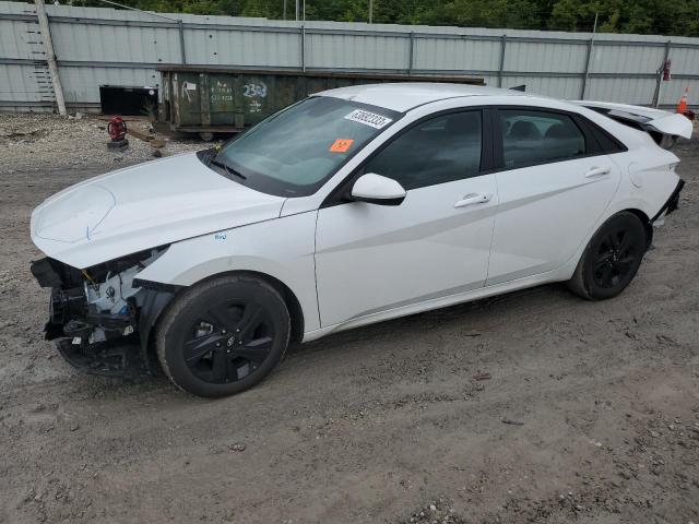 Image 1 of 2021 HYUNDAI ELANTRA SEL 2021 with VIN 5NPLM4AG8MH047693