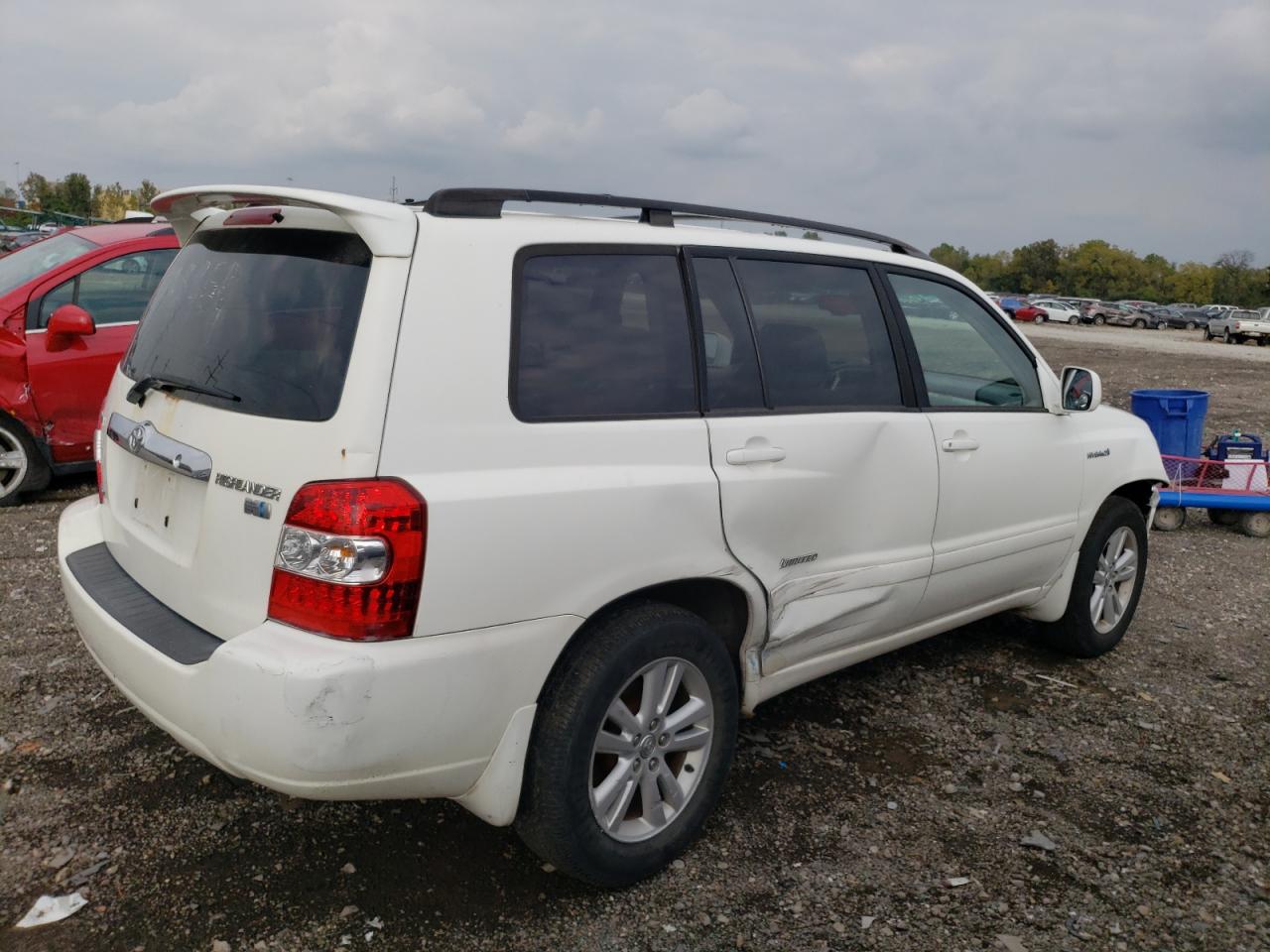Image 3 of 2006 TOYOTA HIGHLANDER HYBRID 2006 with VIN JTEEW21A760025859