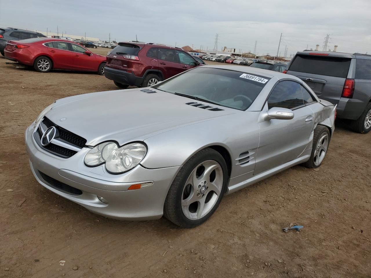 Image 1 of 2004 MERCEDES-BENZ SL 500 2004 with VIN WDBSK75F34F067251