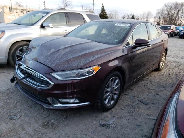 Obraz 1 z 2017 FORD FUSION SE 2017 z VIN 3FA6P0HD5HR405494