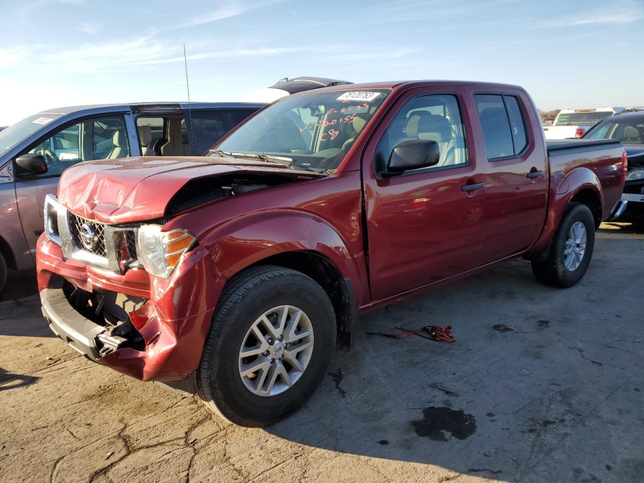 Image 1 of 2021 NISSAN FRONTIER S 2021 with VIN 1N6ED0EA9MN720155