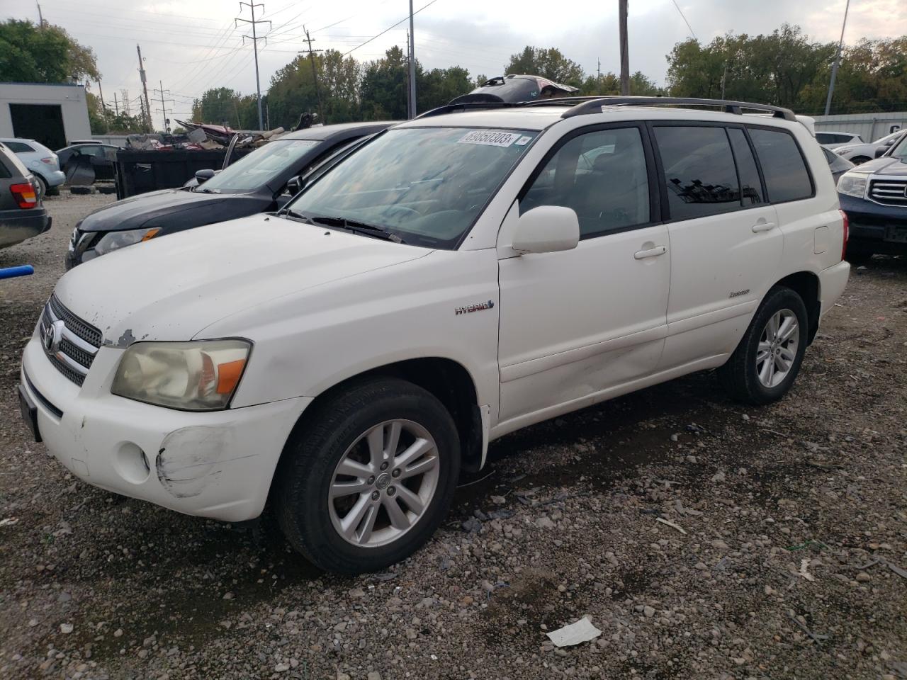 Image 1 of 2006 TOYOTA HIGHLANDER HYBRID 2006 with VIN JTEEW21A760025859