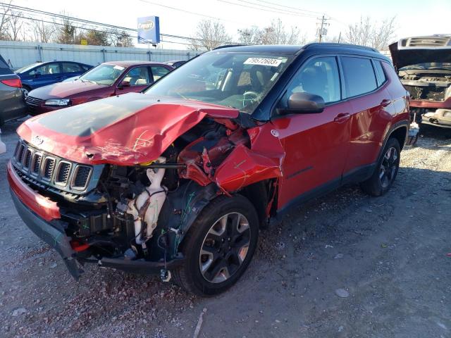Image 1 of 2017 JEEP COMPASS TRAILHAWK 2017 with VIN 3C4NJDDB7HT607078