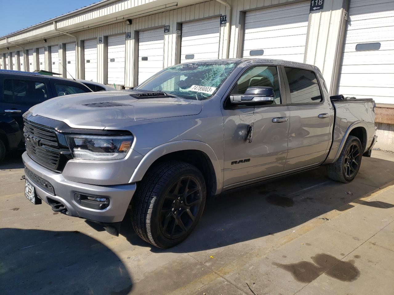 Image 1 of 2021 RAM 1500 LARAMIE 2021 with VIN 1C6SRFJT1MN657500
