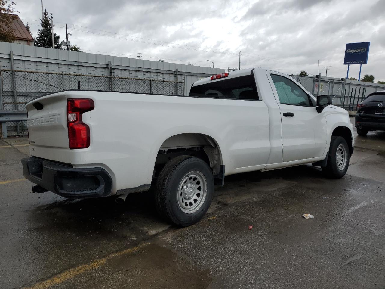 Изображение 3 2021 CHEVROLET SILVERADO C1500 2021 с VIN 3GCNWAEK2MG331278