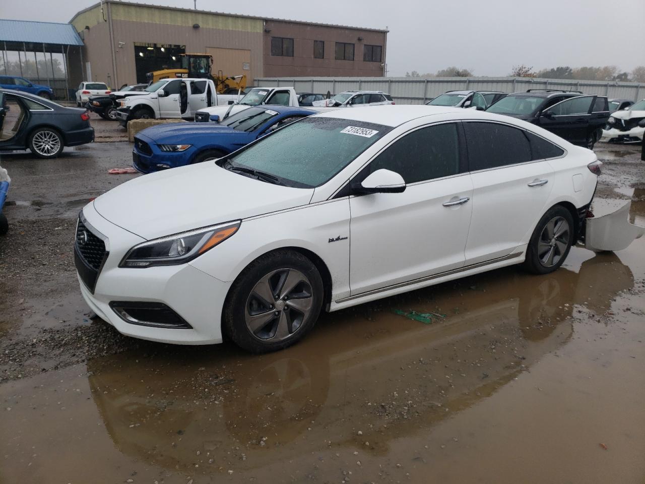 Obraz 1 z 2017 HYUNDAI SONATA HYBRID 2017 z VIN KMHE34L38HA067246
