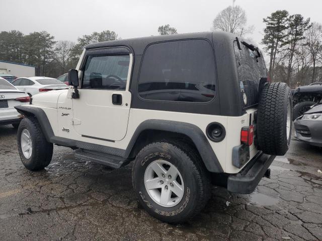 Image 2 of 2001 JEEP WRANGLER / TJ SE 2001 with VIN 1J4FA29PX1P306516
