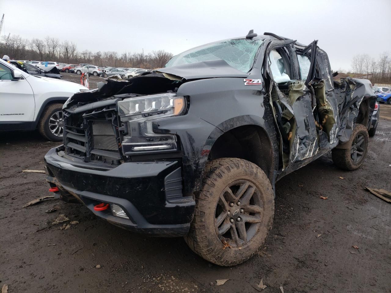 Изображение 1 2022 CHEVROLET SILVERADO LTD K1500 LT TRAIL BOSS 2022 с VIN 3GCPYFEL9NG100324