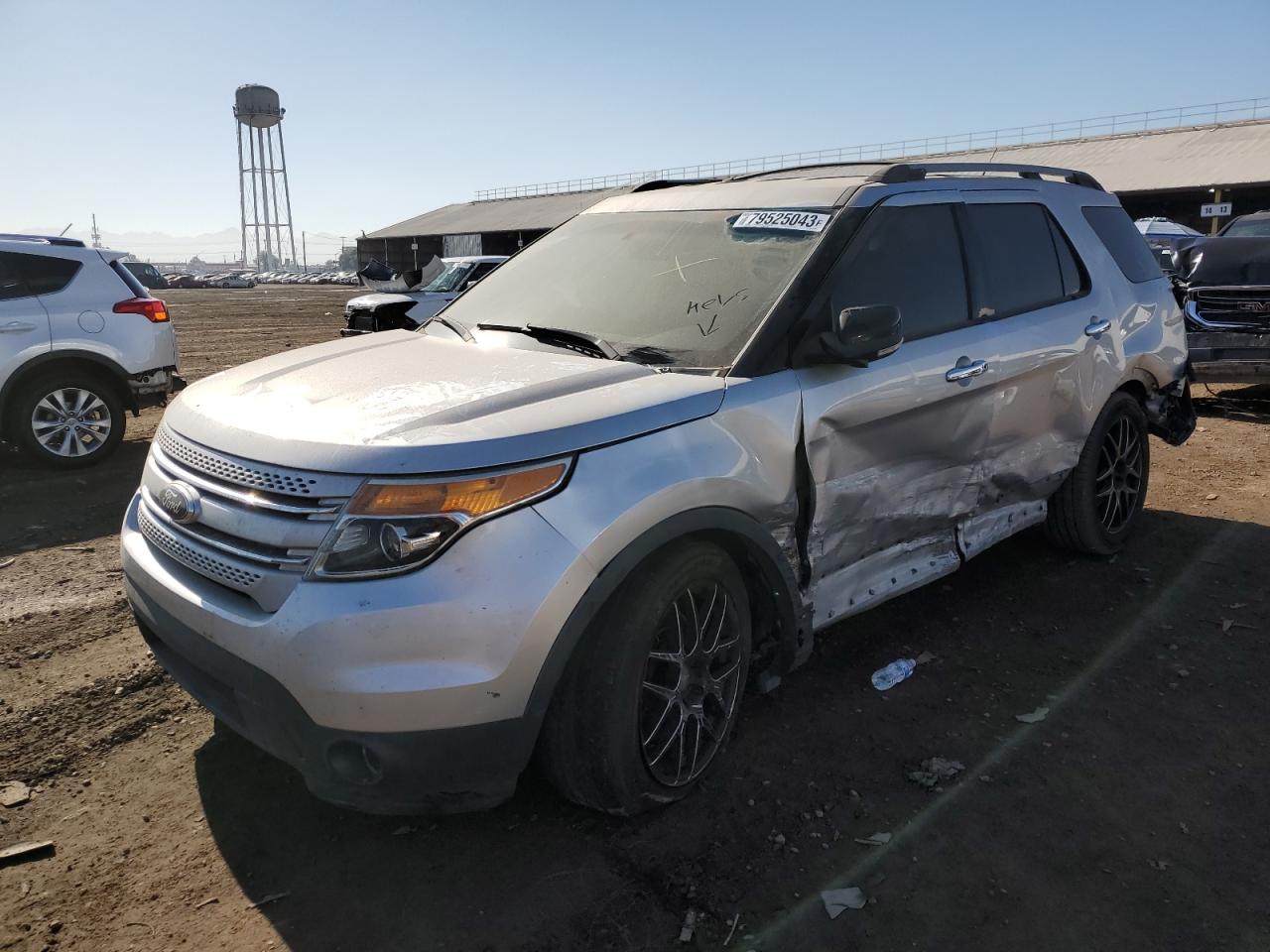 Image 1 of 2015 FORD EXPLORER XLT 2015 with VIN 1FM5K7D84FGB19383