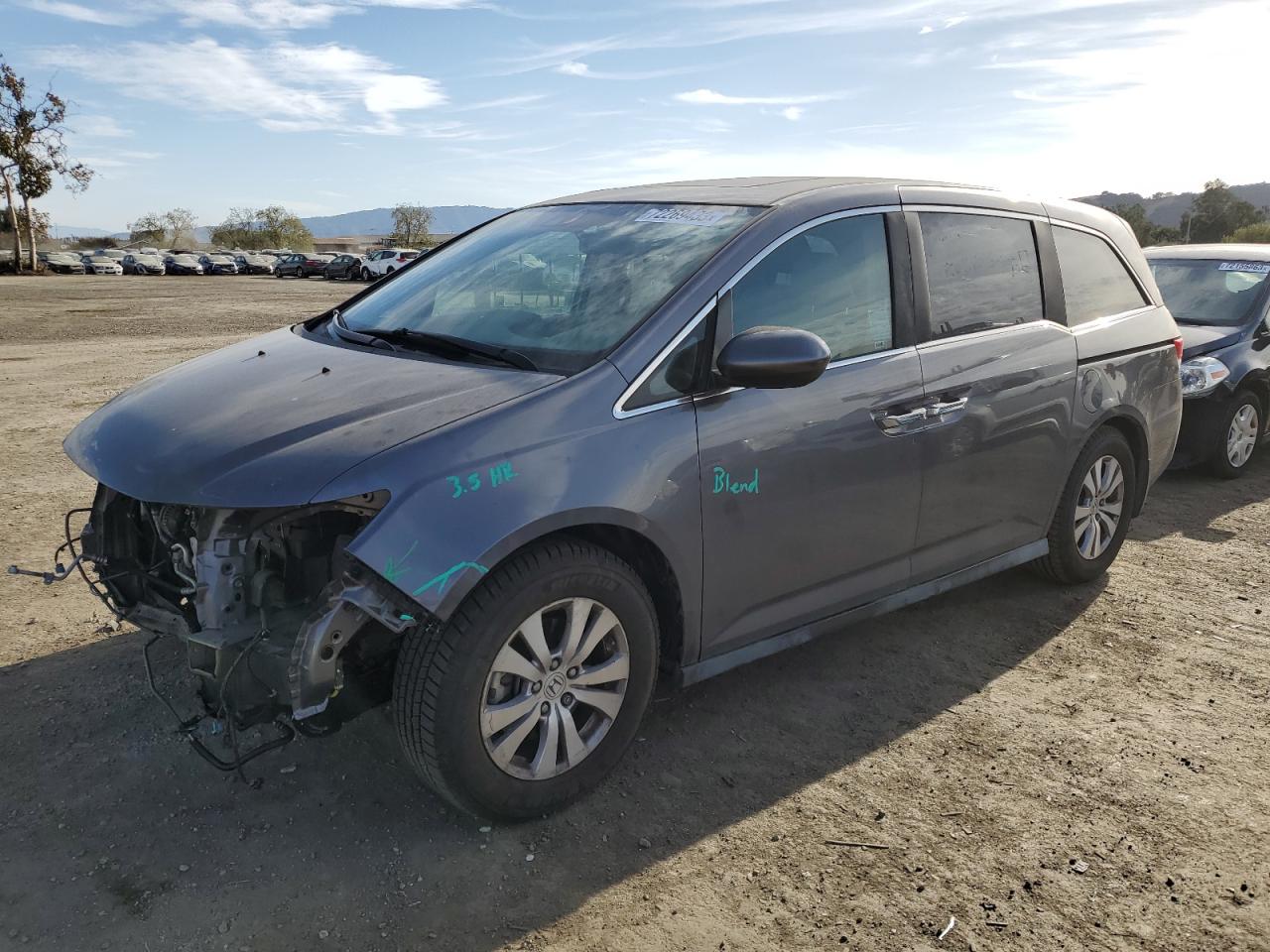2015 HONDA ODYSSEY EXL 2015 image
