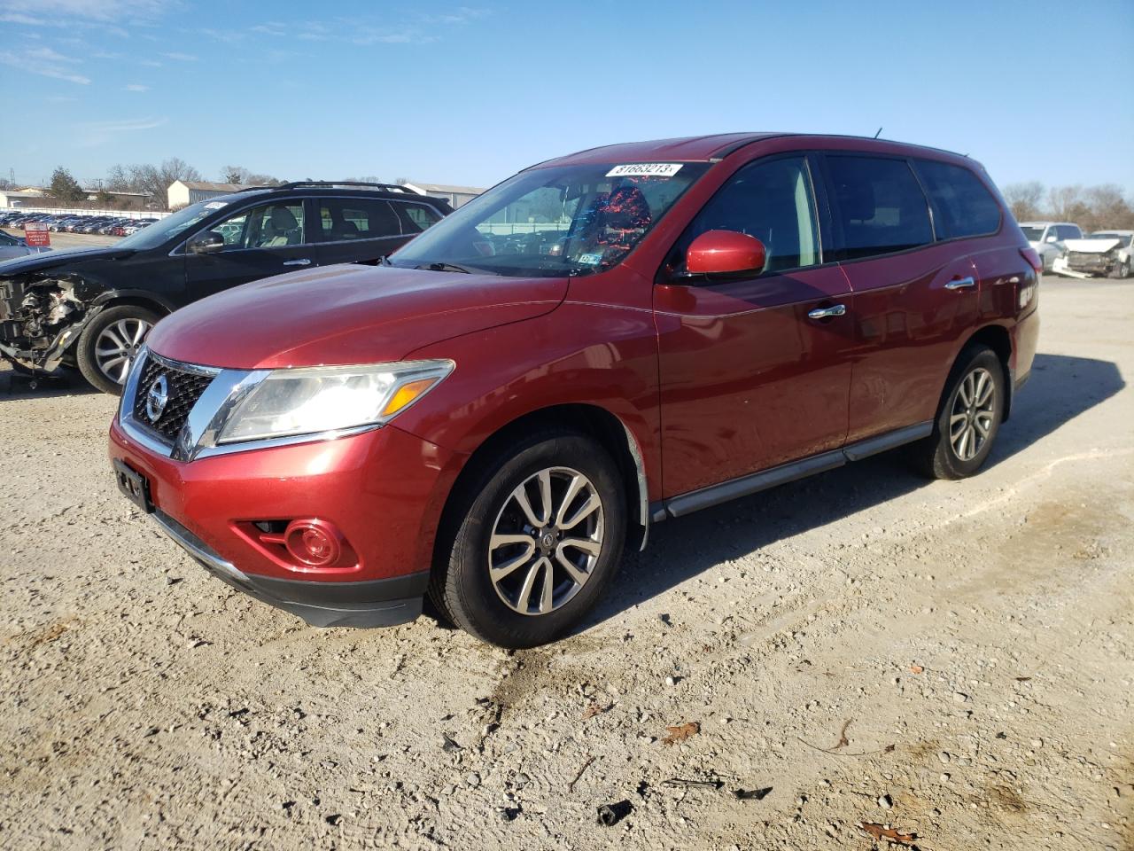 Image 1 of 2013 NISSAN PATHFINDER S 2013 with VIN 5N1AR2MMXDC631826