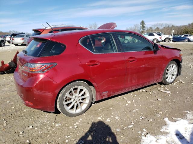 Image 3 of 2012 LEXUS CT 200 2012 with VIN JTHKD5BH1C2094250