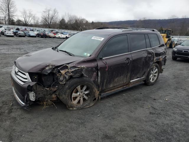 Image 1 of 2012 TOYOTA HIGHLANDER BASE 2012 with VIN 5TDBK3EH9CS106449