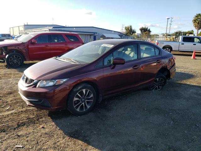 Obraz 1 z 2014 HONDA CIVIC EX 2014 z VIN 19XFB2F88EE056375