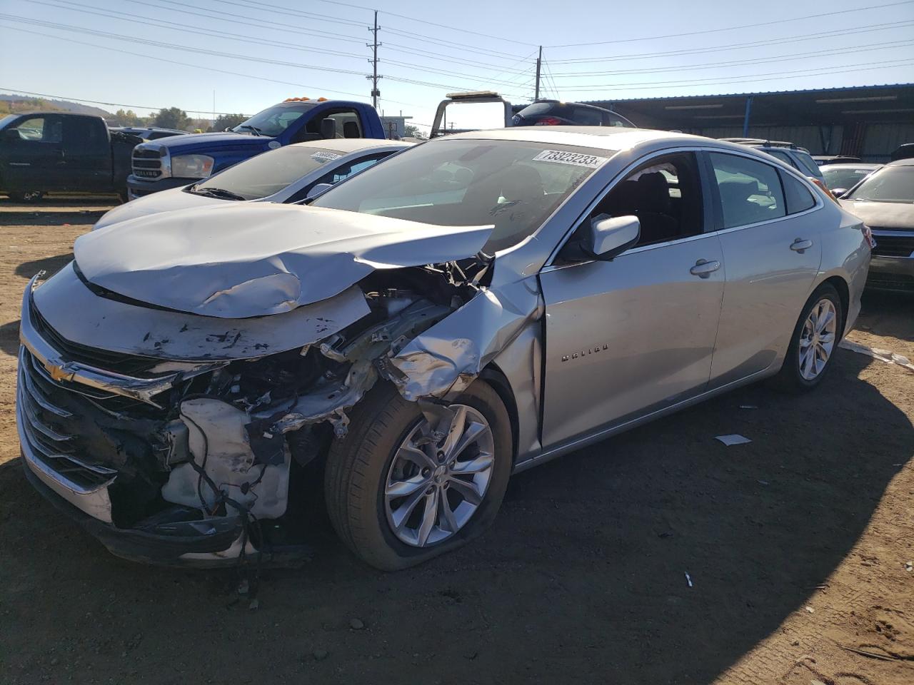 Image 1 of 2020 CHEVROLET MALIBU LT 2020 with VIN 1G1ZD5ST5LF006905