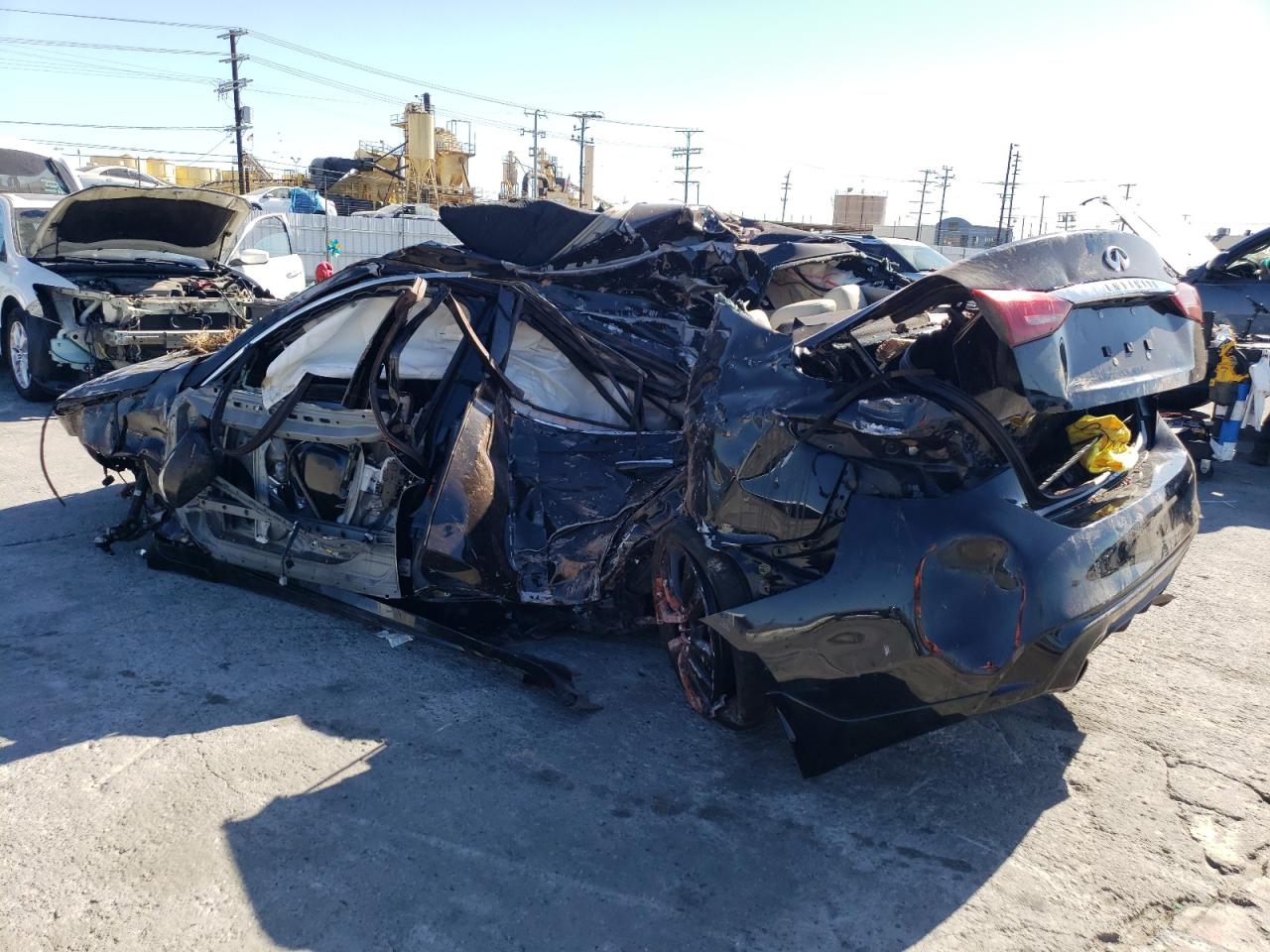 Image 2 of 2020 INFINITI Q50 PURE 2020 with VIN JN1EV7AP6LM202479