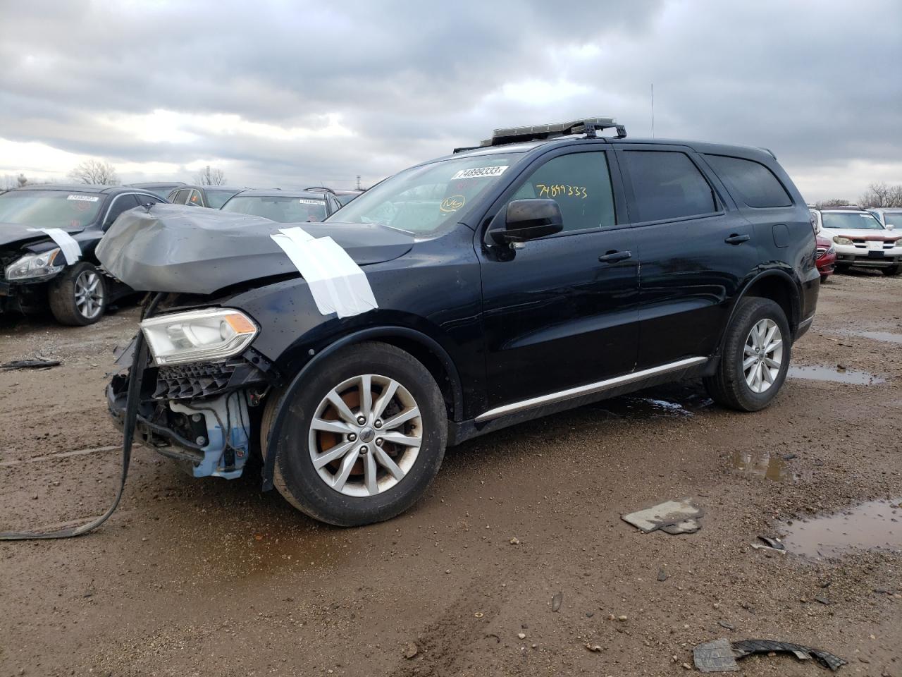 Image 1 of 2019 DODGE DURANGO SSV 2019 with VIN 1C4RDJFG9KC756370
