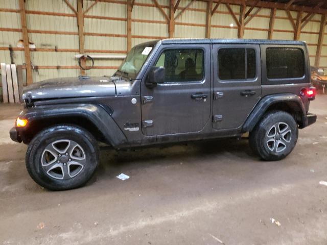 Image 1 of 2021 JEEP WRANGLER UNLIMITED SPORT 2021 with VIN 1C4HJXDN4MW737428