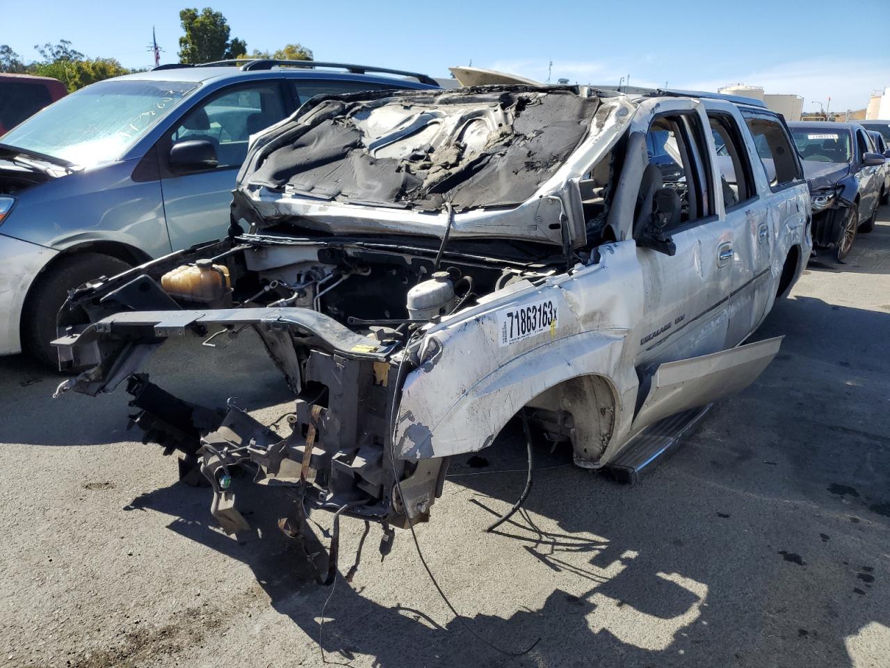 Image 1 of 2005 CADILLAC ESCALADE ESV 2005 with VIN 3GYFK66N15G160718