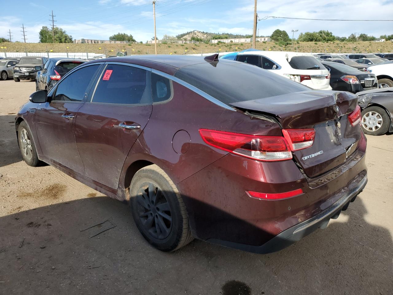 Image 2 of 2019 KIA OPTIMA LX 2019 with VIN 5XXGT4L34KG276072