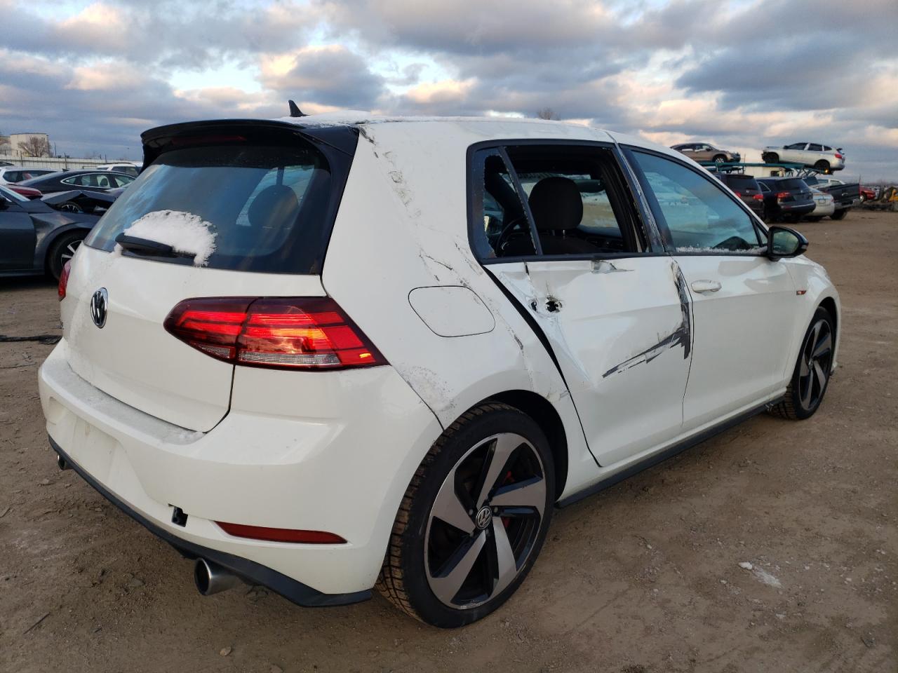 Image 3 of 2021 VOLKSWAGEN GTI S 2021 with VIN 3VW5T7AU3MM008956