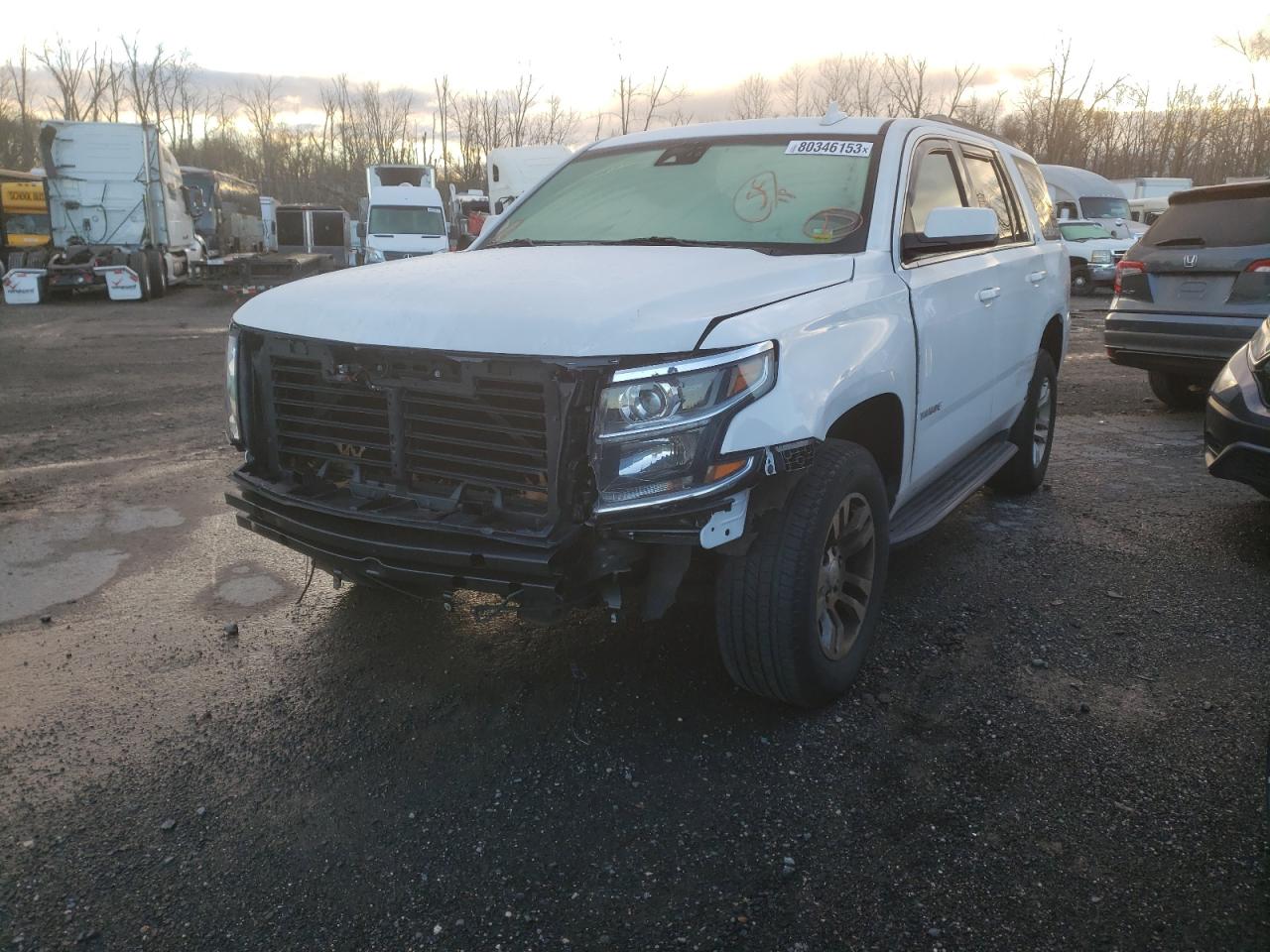 Image 1 of 2018 CHEVROLET TAHOE K1500 LT 2018 with VIN 1GNSKBKC5JR100833