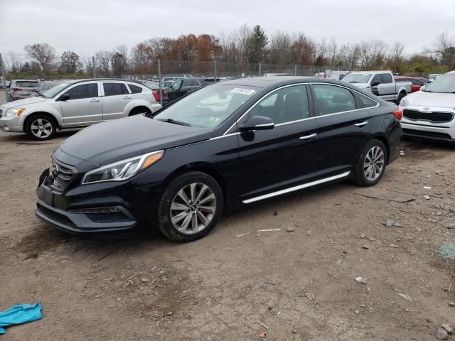 Image 1 of 2017 HYUNDAI SONATA SPORT 2017 with VIN 5NPE34AF8HH454485