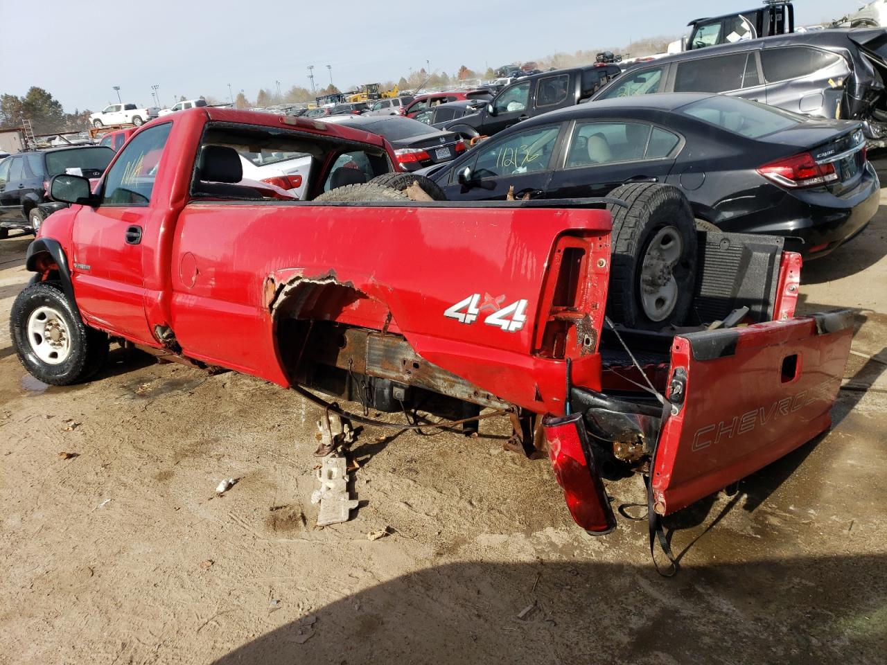 Image 2 of 2005 CHEVROLET SILVERADO K2500 HEAVY DUTY 2005 with VIN 1GCHK24UX5E302508