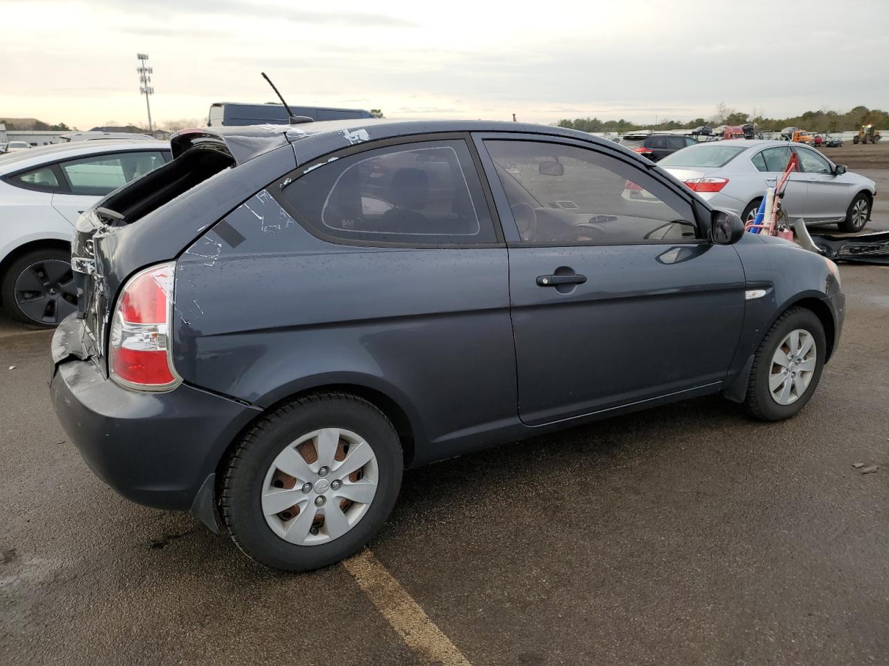 Изображение 3 2010 HYUNDAI ACCENT BLUE 2010 с VIN KMHCM3AC9AU163005