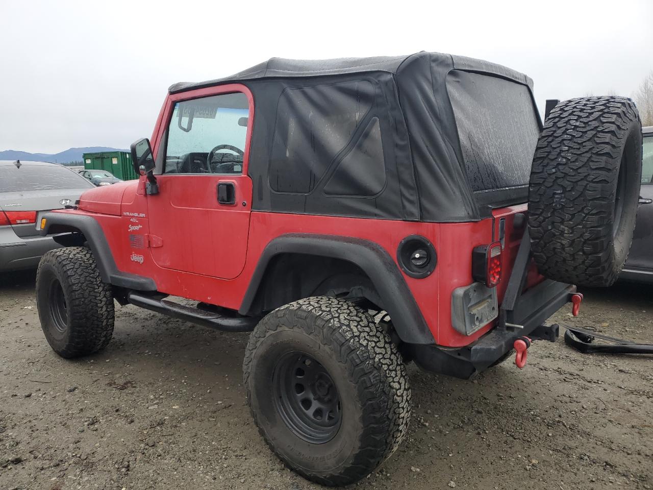 Obraz 2 z 2001 JEEP WRANGLER / TJ SPORT 2001 z VIN 1J4FA49S81P335352