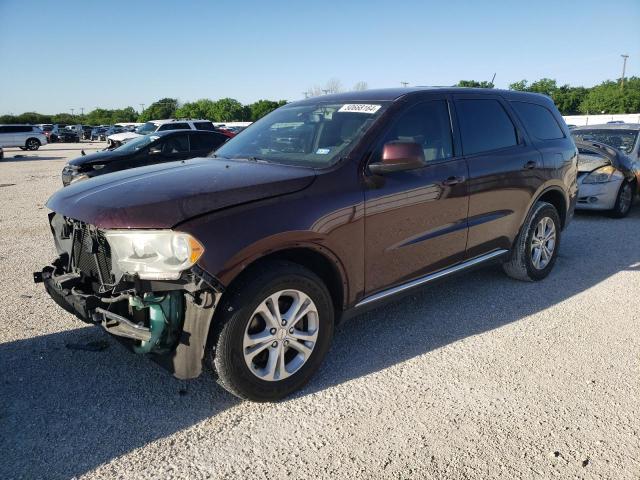 Image 1 of 2012 DODGE DURANGO SXT 2012 with VIN 1C4RDHAG5CC257387