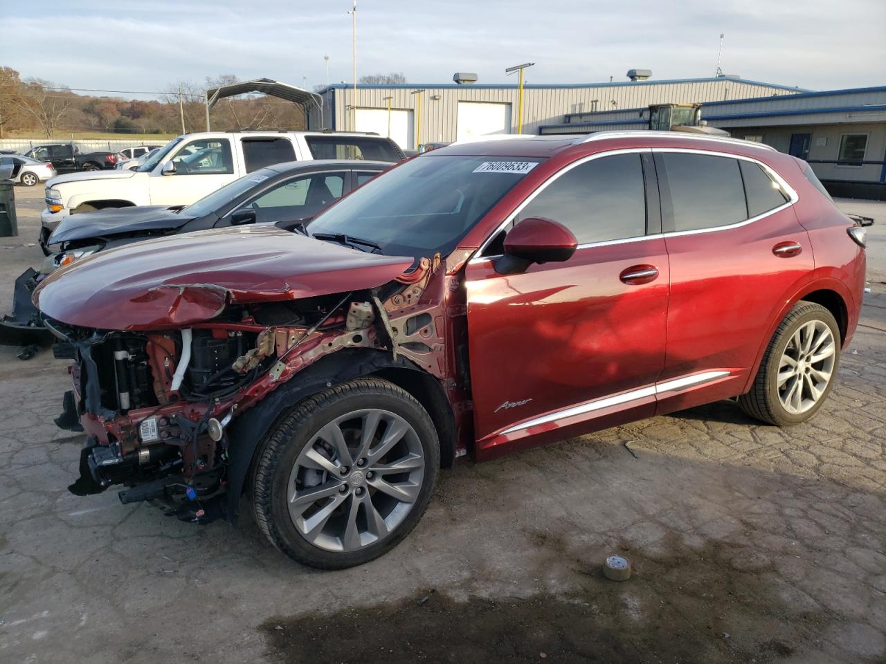 Image 1 of 2021 BUICK ENVISION AVENIR 2021 with VIN LRBFZRR49MD179002