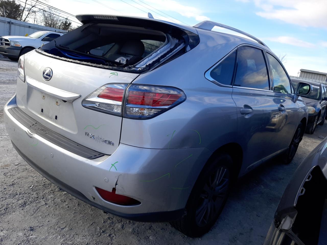 Image 3 of 2013 LEXUS RX 450 2013 with VIN JTJBC1BA1D2436472