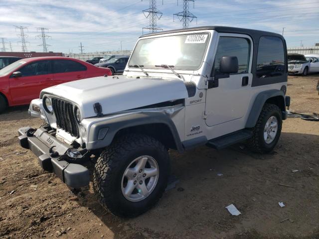Image 1 of 2004 JEEP WRANGLER / TJ SPORT 2004 with VIN 1J4FA49S14P774624