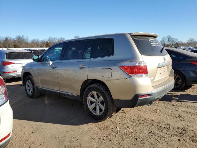 Изображение 2 2012 TOYOTA HIGHLANDER BASE 2012 с VIN 5TDBK3EH5CS126875