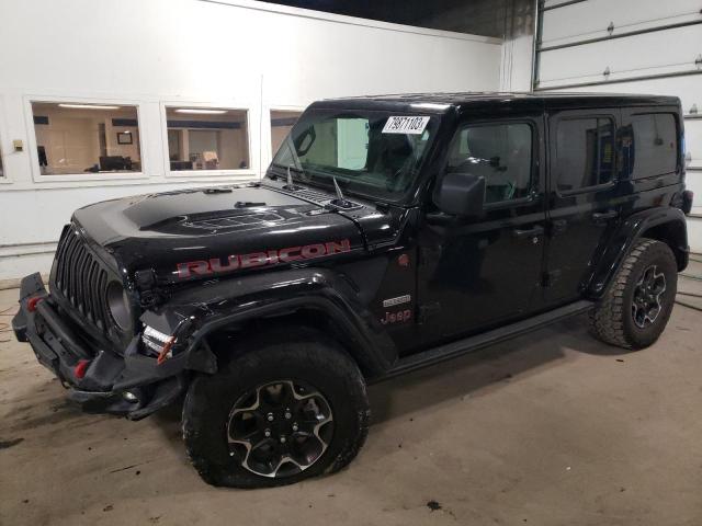 Image 1 of 2020 JEEP WRANGLER UNLIMITED RUBICON 2020 with VIN 1C4HJXFN8LW244797