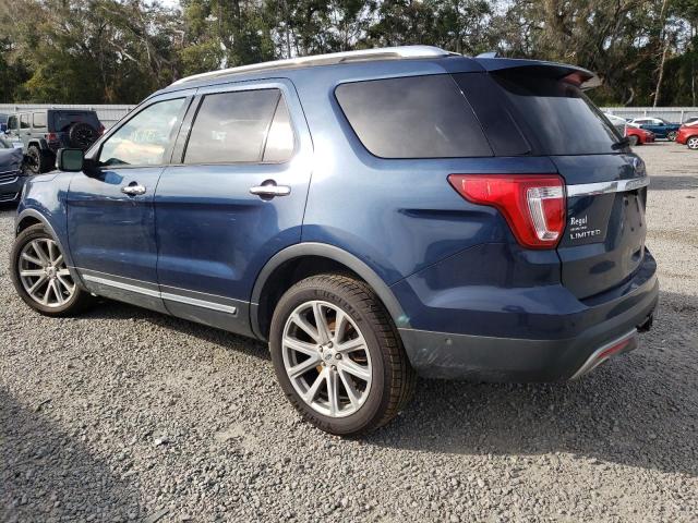 Image 2 of 2017 FORD EXPLORER LIMITED 2017 with VIN 1FM5K7F88HGC12455