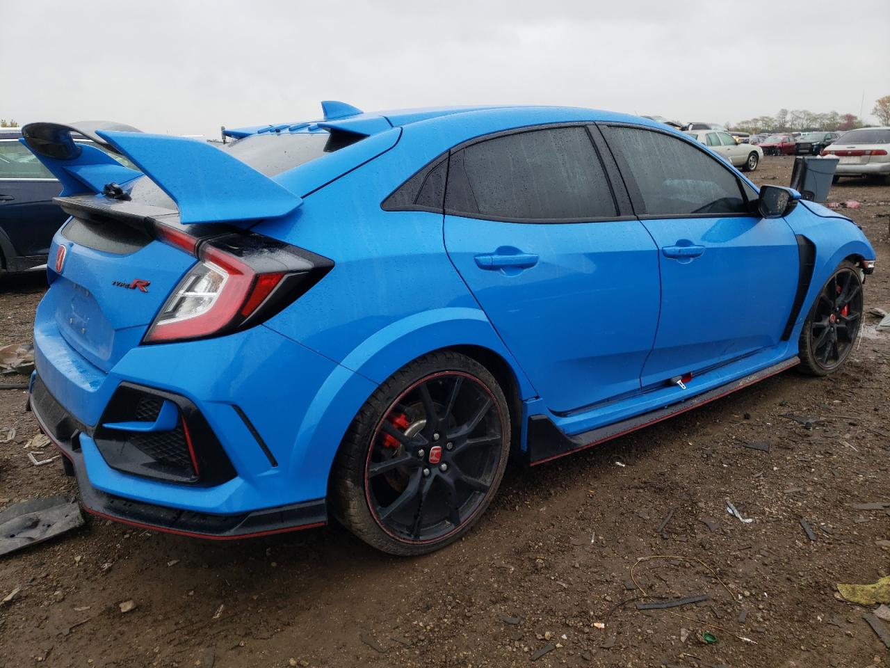 Изображение 3 2021 HONDA CIVIC TYPE-R TOURING 2021 с VIN SHHFK8G77MU200174