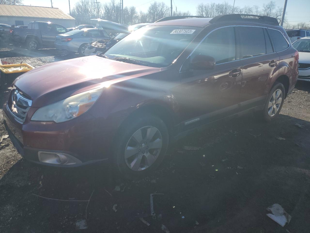 Obraz 1 z 2011 SUBARU OUTBACK 2.5I PREMIUM 2011 z VIN 4S4BRBCC0B3358048