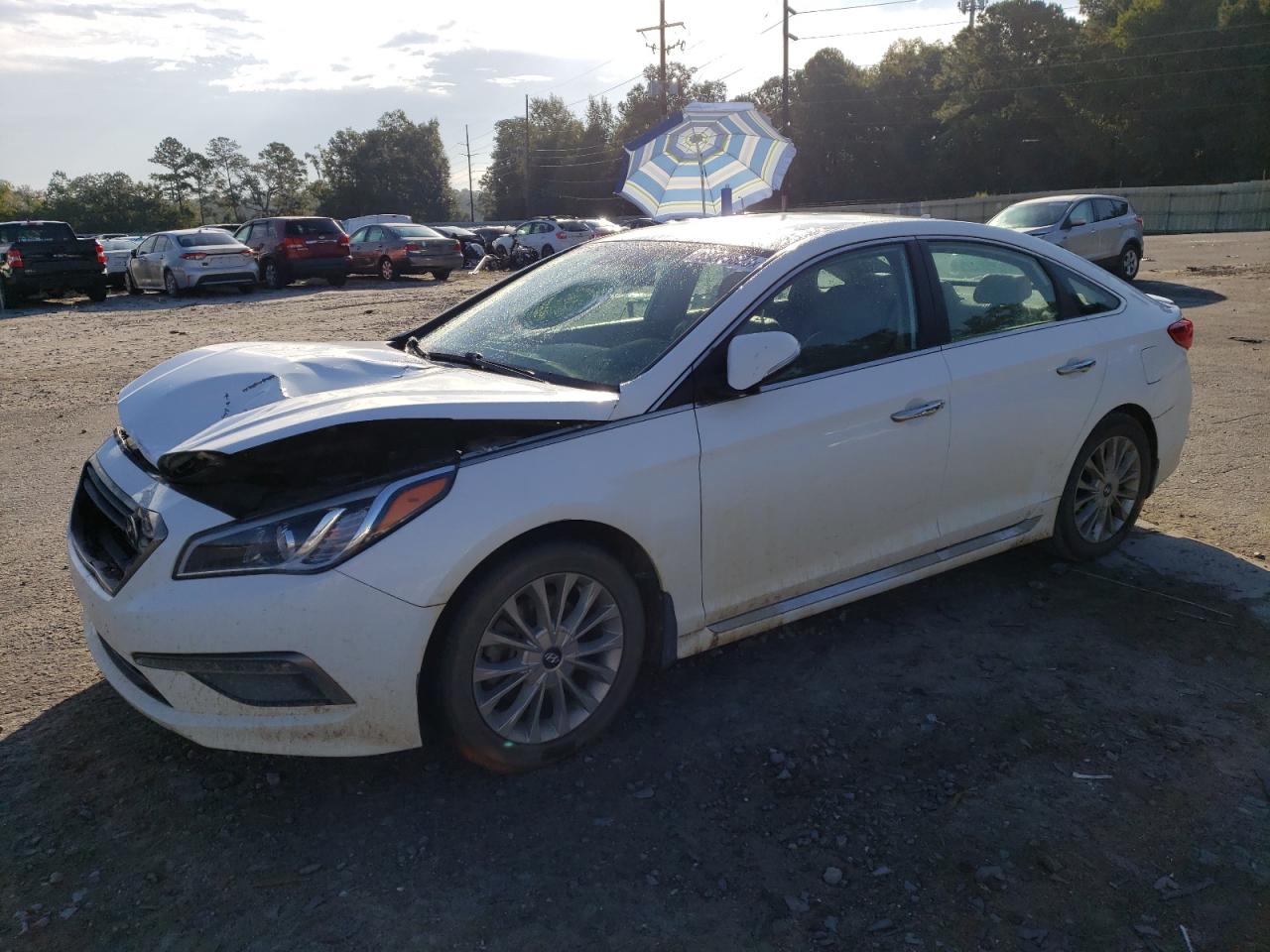 Image 1 of 2015 HYUNDAI SONATA SPORT 2015 with VIN 5NPE34AF0FH137037