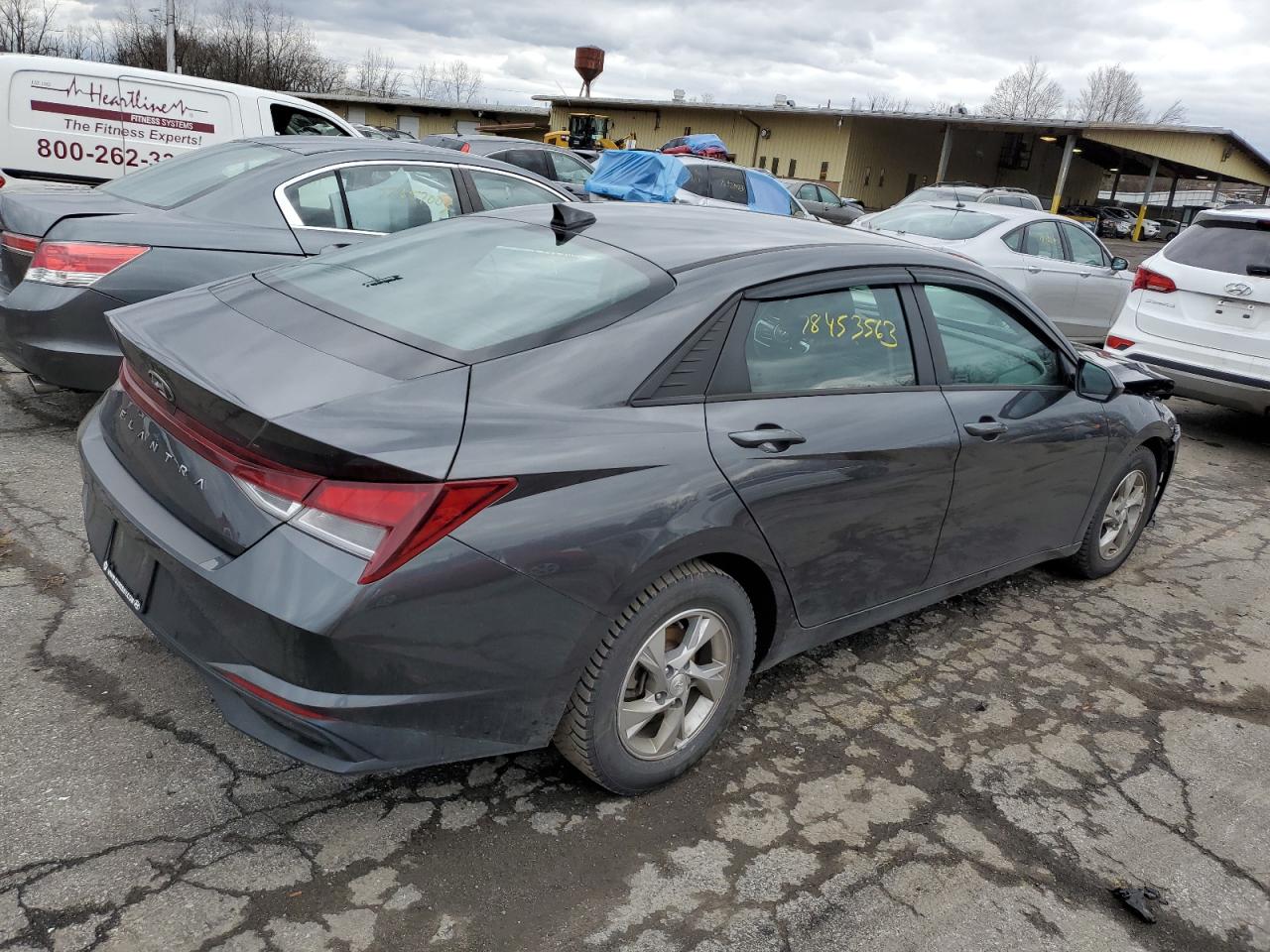 Image 3 of 2021 HYUNDAI ELANTRA SE 2021 with VIN 5NPLL4AG0MH016702