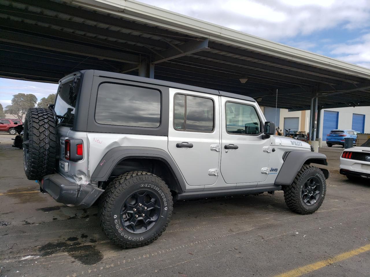 Image 3 of 2023 JEEP WRANGLER 4XE 2023 with VIN 1C4JJXN61PW702858