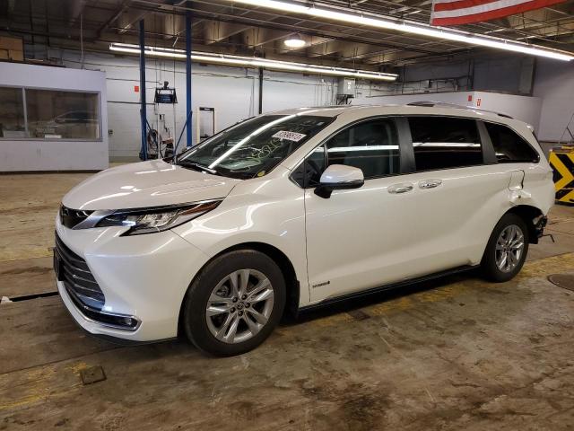 Image 1 of 2021 TOYOTA SIENNA LIMITED 2021 with VIN 5TDZRKECXMS019119